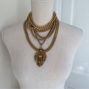 Group of 4 Vintage Necklaces